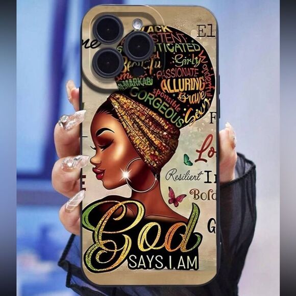 3for$20 Unique Precise Angel Eye Sandblasted Phone Case, 15 pro max - Picture 2 of 3